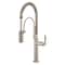 Brizo Litze Semi-Professional Kitchen Faucet, Knurled Handle Stainless 63343LF-SS - alternate 2