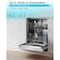 Black&Decker 24 inch Built-in Dishwasher with 6 Wash Programs -Stainless Look BDW200MS - alternate 5