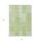 Homeroots 5' X 8' Artichoke Green And Mint Green Striped Washable Indoor Outdoor Area Rug 581630 - alternate 5