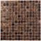 Apollo Tile Celestial 12 in. x 12 in. Glossy Bronze Glass Mosaic Wall and Floor Tile 20 sq. ft./case, 10PK APLST88BR607A - alternate 1