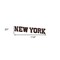 Homeroots Archera "New York" 110" X 20" Black And Brown New York Metal Wall Decor 608644 - alternate 2