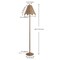 Jonathan Y Tybee 60.5" Traditional Coastal Rattan Scalloped LED Floor Lamp, Natural Brown JYL5501A - alternate 4