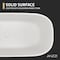 Anzzi Piete Series 32in W x 68in D x 25in H Orange Freestanding Bathtub MN6732OGS - alternate 2