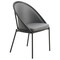 Leisuremod Urbane Collection Modern Dining Chair in Charcoal UC21CH - alternate 1