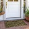 Homeroots 2' X 3' Coffee and Gray Oriental Washable Non Skid Indoor Outdoor Area Rug 563754 - alternate 2