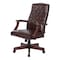 Office Star Executive Chair, Vinyl, Brown, 17" Seat Ht TEX232-JT4 - alternate 2
