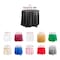 Smarty Had A Party 84 Black Round Disposable Plastic Tablecloths 96 Tablecloths, 96PK 823270-BK-CASE - alternate 3