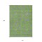 Homeroots 10' X 14' Lime Green And Purple Geometric Washable Indoor Outdoor Area Rug 599213 - alternate 2