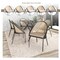 Leisuremod Urbane Collection Modern Dining Chair With Wicker back in Toupe UC21WTP - alternate 2