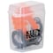 Klein Tools Reusable TPE Earplugs, Triple Flanged Shape, 25 dB, Orange, 6 PK 605036 - alternate 2