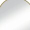 Homeroots 38" Gold Metal Arch Framed Accent Mirror 719128 - alternate 3