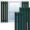 Ekena Millwork True Fit PVC Four Board Spaced Board-n-Batten Shutters, Thermal Green , 23W x 32H, PR TFP101SBF23X032FG - alternate 1