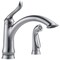 Delta Linden Single Handle Kitchen Faucet with Spray 4453-AR-DST - alternate 1