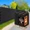Xpose Safety Privacy Fence Screen 4ft x 50ft, Black, 72PK PS-450BK-FP72-X - alternate 1