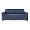Global Furniture Usa Contemporary U0211 Navy Pull Out Sofa Bed With Led Acrylic Shelves And Speakers U0211-NAVY-PO SB - alternate 1