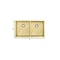 Homeroots 10in X 33in Gold Stainless Steel Undermount Kitchen Sink 719942 - alternate 2