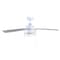 Canarm Ceiling Fan, 42 in Blade dia., White CF42ATT3WH - alternate 2