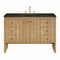 James Martin Vanities Hudson 48" Single Vanity, Light Natural Oak, w/ 3 CM Phantome Eclos Top 435-V48-LNO-3PHT - alternate 1