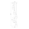 Z-Lite Aimie 5-Light Chandelier, 12 in W x 13 in H, Modern Gold 828P6-5R-MGLD - alternate 2