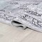 Jonathan Y Bausch Bohemian Distressed Chenille Non-Slip Machine-Washable Gray/White 5 ft. x 8 ft. Area Rug WSH201A-5 - alternate 2