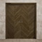 Sartodoors Sliding French Double Pocket Doors 60 x 96 inches, Ego 5005 Marble Oak, Kit Rail Hardware, Solid EGO5005DP-DMR-6096 - alternate 2
