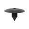 Auveco Renault/Dacia Black Nylon Retainer, 35mm Head, 10.5mm Dia, 22mm Stem, 25PK 21806 - alternate 1