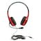 Califone On-Ear Headset with Gooseneck Microphone, 3.5mm, Red KH-08GT RD - alternate 2
