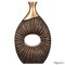 Uniquewise 19-Inch Black and Gold Farmhouse Vase - Decorative Piece for Boho Kitchen, Bedroom Table, Home QI004688.BK - alternate 3