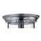 Jonathan Y Savannah 10.25" Metal/Glass LED Flush Mount, Chrome JYL7440C - alternate 2