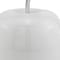 Homeroots 8" White Aluminum Decorative Apple Tabletop Sculpture 383743 - alternate 3