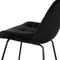 Elama 2 Piece Tufted Chair in Black with Metal Legs ELM-799-18-BLACK - alternate 3