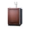 Summit Commercial 24in Wide Built-In Cold Brew Coffee Kegerator, ADA Compliant Panel Not Included SBC58BLBIADAIFCFTWIN - alternate 2