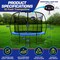 Campior 10ft Pumpkin Trampoline with Luxury Ladder, Basketball Hoop, Safe, Durable, Family Fun, Enclosure RMTRMP104BLUE - alternate 2