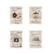Homeroots Set Of Four Friendship 3 White Framed Print Kitchen Wall Art, 4PK 405929 - alternate 1