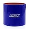 Hps Performance 2 in ID x 6 in L, 4-Ply High Temp Reinforced Silicone Straight Coupler Hose Connector, Blue HTSC-200-L6-BLUE - alternate 1
