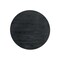 Homeroots 59" Black Wood Pedestal Base Round Top Dining Table 631286 - alternate 3