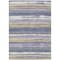 Homeroots 5' X 8' Purple Ivory And Beige Striped Washable Indoor Outdoor Area Rug 598921 - alternate 3