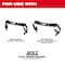 Milwaukee Tool BOLT 10PK Clear Eye Visor Replacement Lenses, 2 in Height, Anti-Fog, Scratch-Resistant Lens, Clear 48-73-1451 - alternate 2
