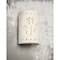 Luxury Lighting Mirage Flats 15 in Tall Ceramic Outdoor Wall Light, Paintable White Bisque Finish, 2PK (2) 103-22B-W-ud-7 - alternate 3