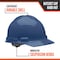 Malta Dynamics Hard Hat, Polyethylene, Ratchet, Blue HHB1004-Case - alternate 2