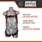 Malta Dynamics Javelina Full Body Harness, 2XL, 130-310 lb, Quick Connect Chest/ Tongue Leg Straps, Back D-Ring B4302 - alternate 2