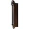 Bedford Clock Collection George 22 Inch Chestnut Wood Chiming Pendulum Wall Clock BED-GEORGE - alternate 2