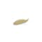 Homeroots 10in Gold Cast Iron Leaf Vanity Tray 483142 - alternate 2