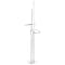 Jonathan Y Sketch 64 in. Minimalist Dimmable Metal Integrated LED Floor Lamp, Chrome JYL7028A - alternate 1