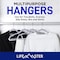 Lifemaster Plastic Clothes Hanger Set, Lightweight, Non-Slip, 360 Deg Swivel Hook, Gray, 80PK LMNOSL88 - alternate 2