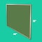 Crestline Products 36 x 48 Wood Framed Green Chalkboard 34700 - alternate 3