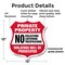 Signmission Private Property Shield Sign No Soliciti, 12 Inch X 12 Inch, Plastic Sign SHI-P-12-452 - alternate 2