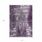Homeroots 5' X 8' Eggplant Purple And Lavender Abstract Washable Indoor Outdoor Area Rug 582915 - alternate 3
