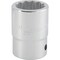 Channellock 3/4'' Drive 1'' 12-Point Shallow Standard Socket 308943 - alternate 1