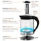 Megachef 1.9 Quart Cordless Glass and Stainless Steel Electric Tea Kettle with Tea Infuser MGKTL-1777 - alternate 2